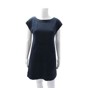 Cynthia Cynthia Steffe Womens Short Sleeves Dress Navy Blue Size Extra Small